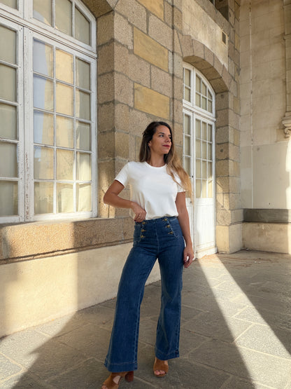 Jean Victorine denim foncé