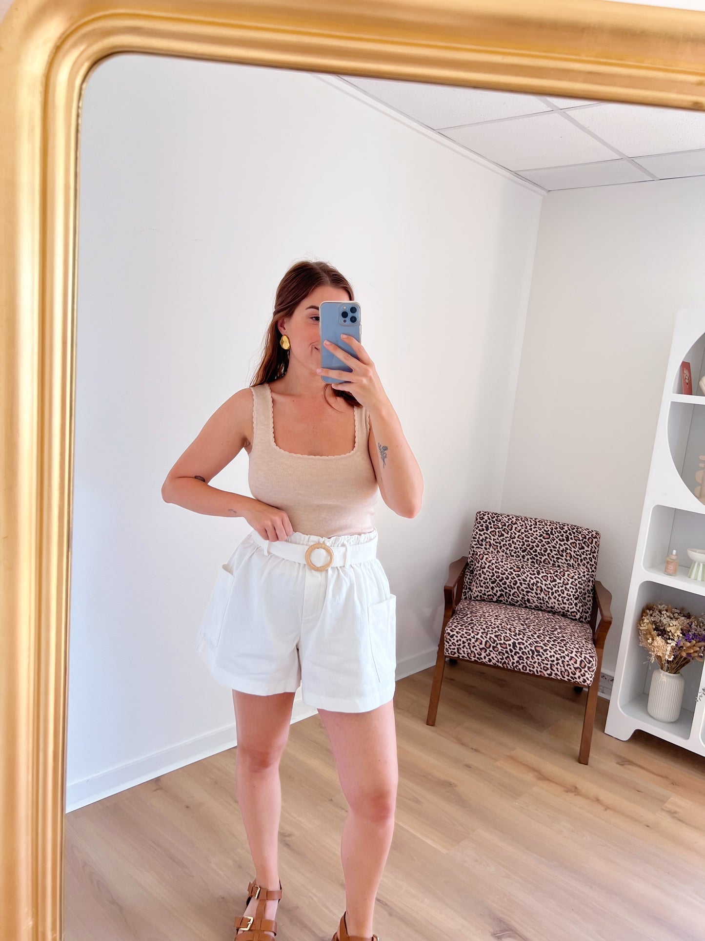 Top Lise taupe