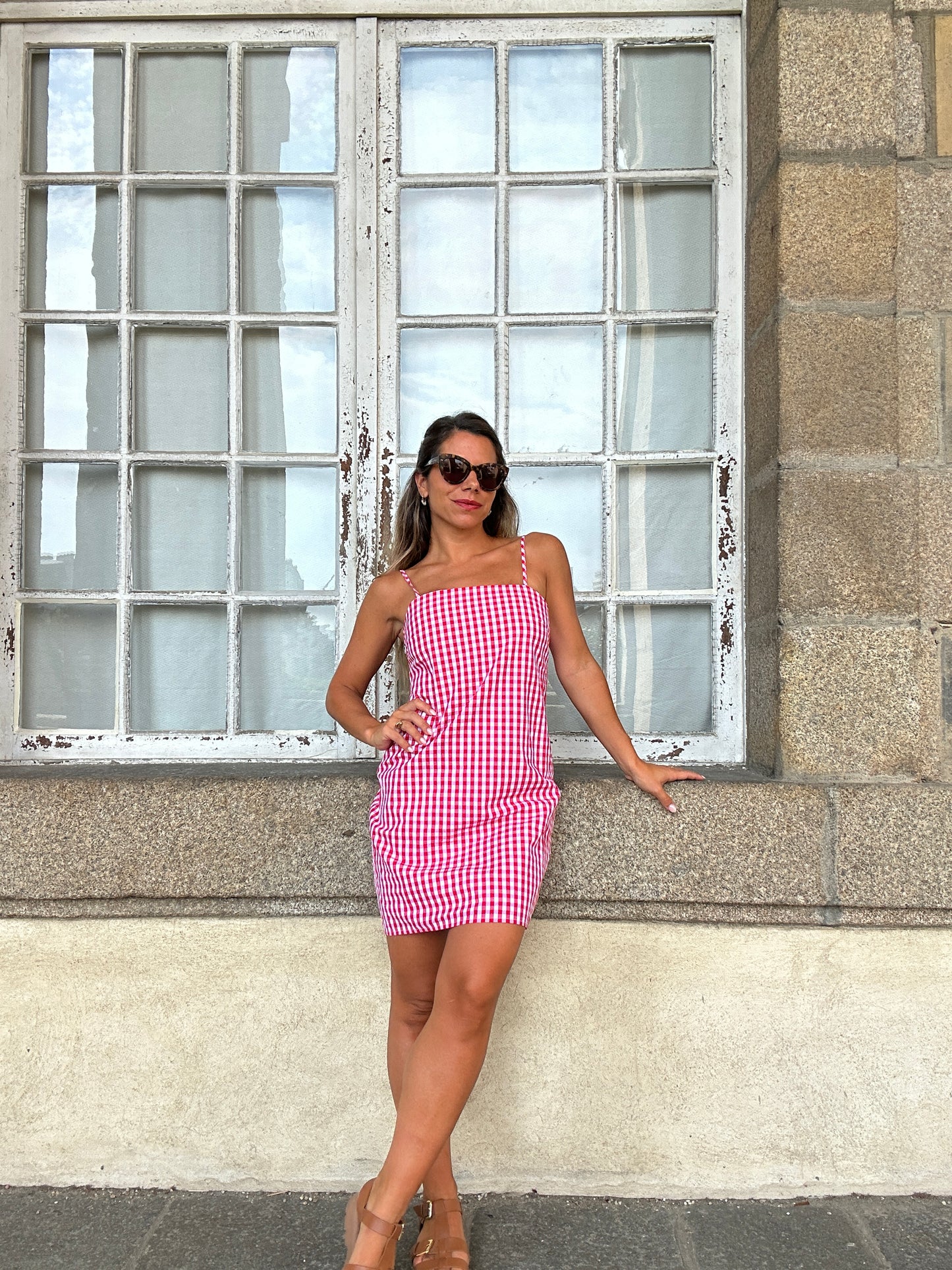 Robe Sara rouge