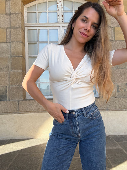 Tee-shirt écru Ysé