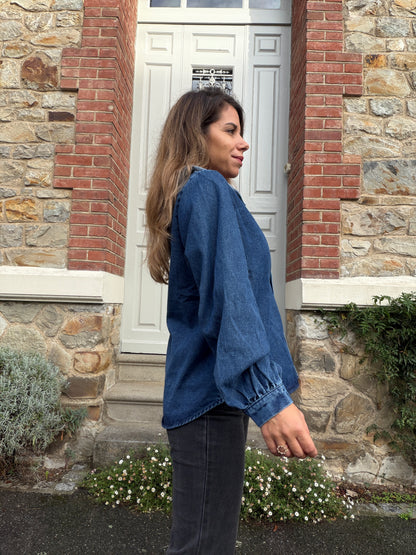 Blouse Jade en denim