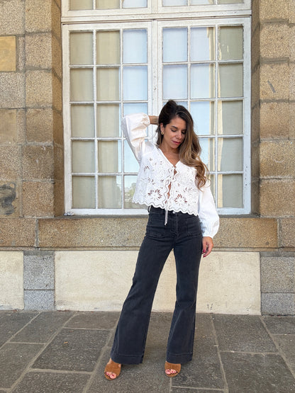 Blouse brodée Juliette