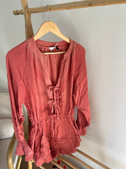 Combinaison terracotta