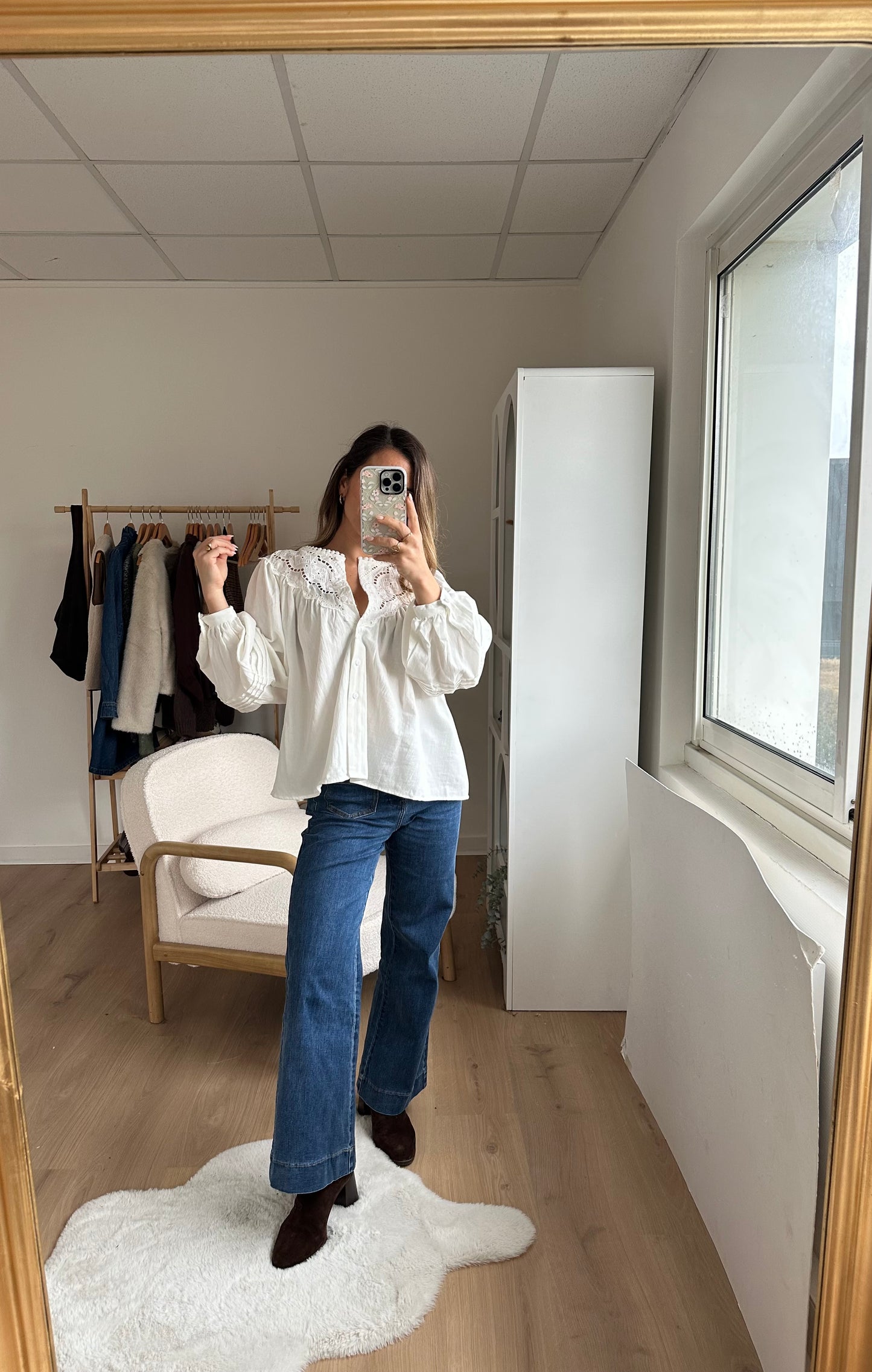 Blouse blanche ample Pia