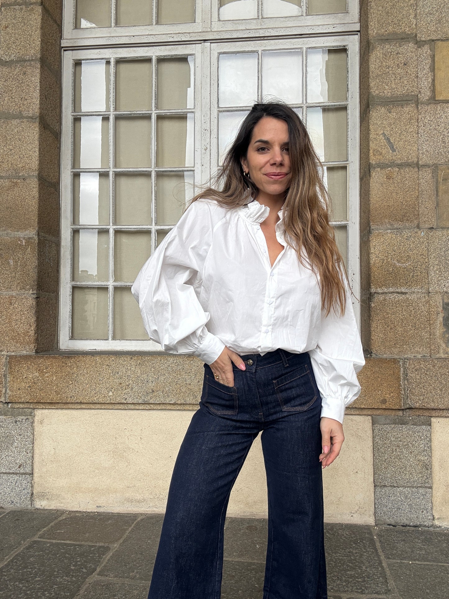 Blouse blanche Mahaut