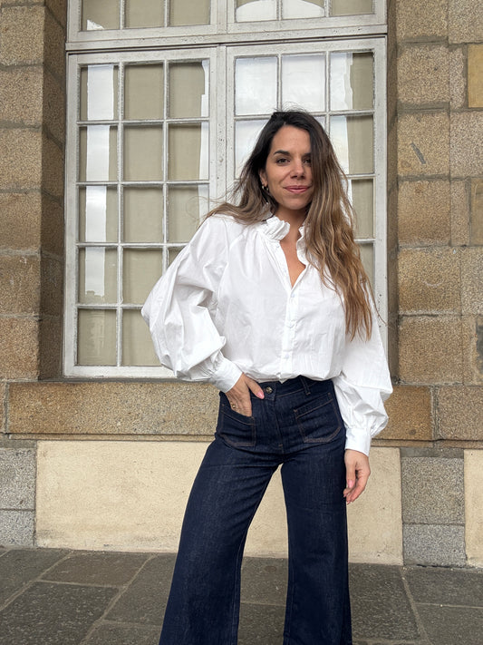Blouse blanche Mahaut