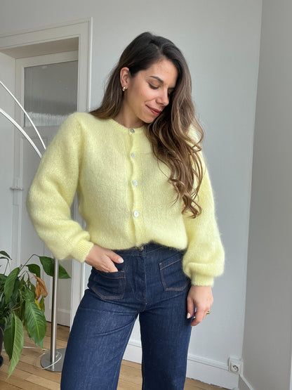 Maille en laine Bianca light Yellow