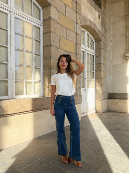 Jean Victorine denim foncé