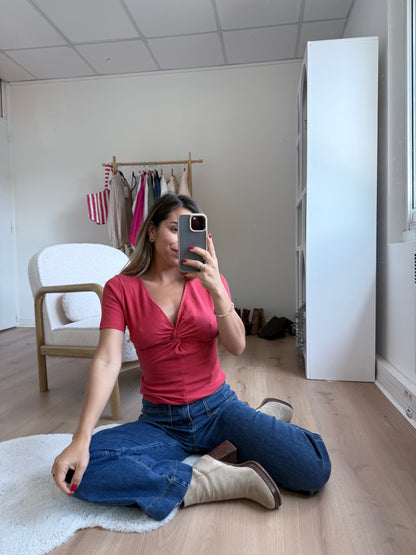 Tee-shirt terracotta Ysé