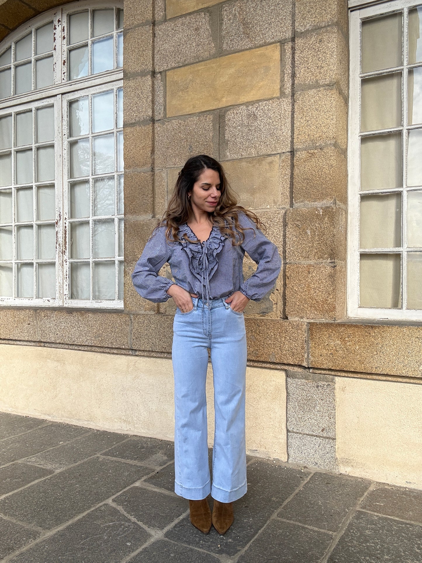 Jean Windy bleu clair