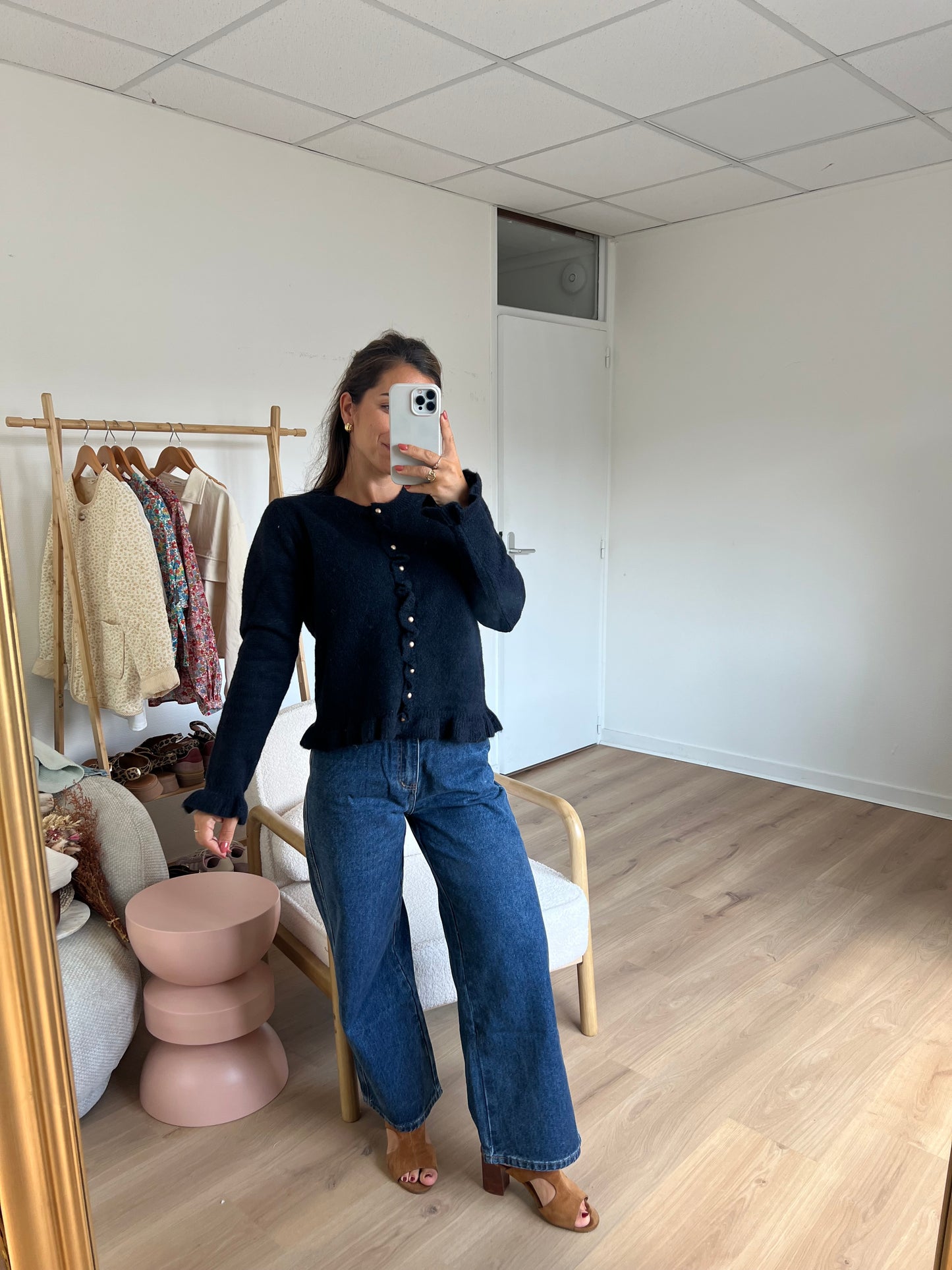 Cardigan Maxine bleu marine
