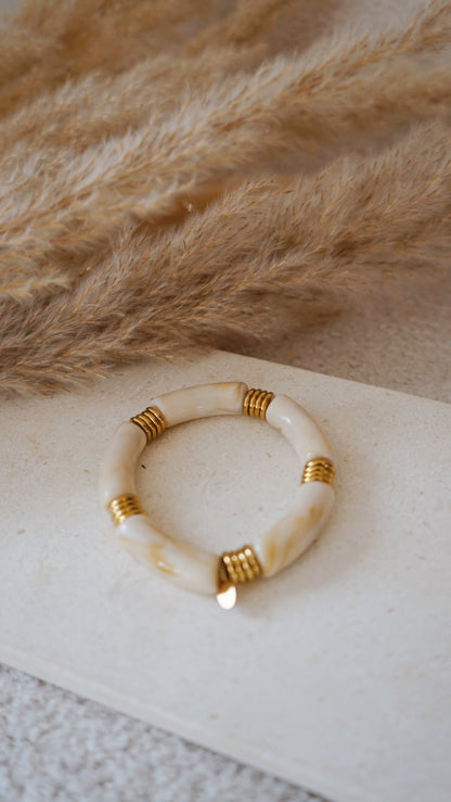 Bracelet Nour écru