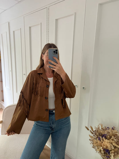 Veste à franges Jolene