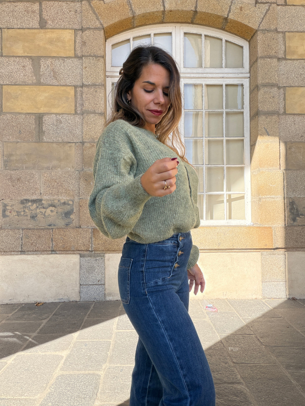 Cardigan Lise Kaki