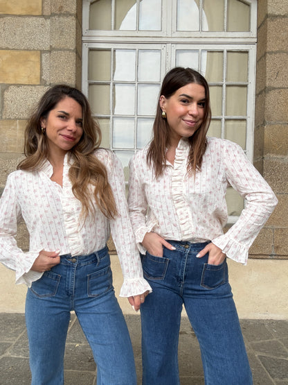 Blouse à fleurs Janelle
