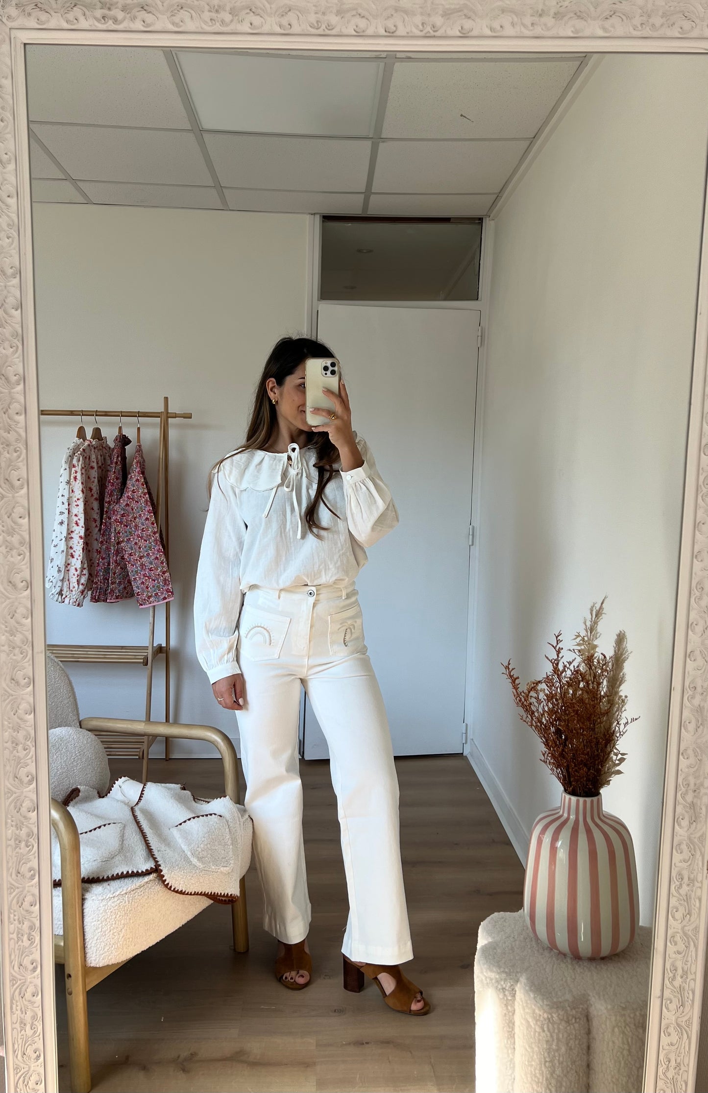 Pantalon blanc Alix