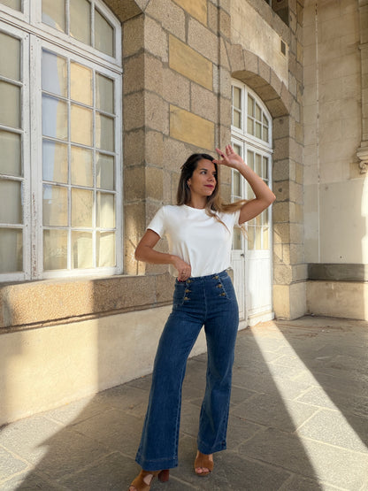 Jean Victorine denim foncé