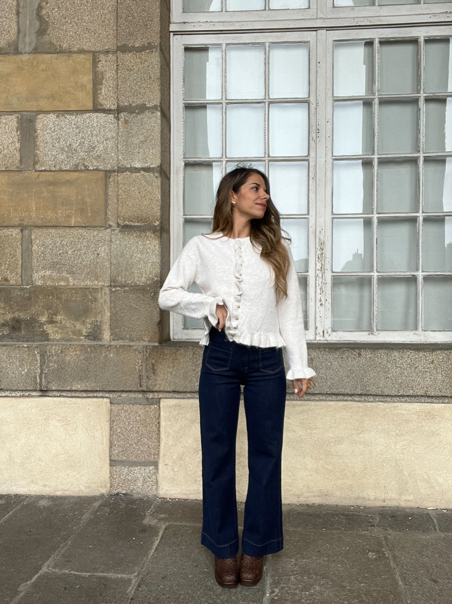 Cardigan Maxine écru