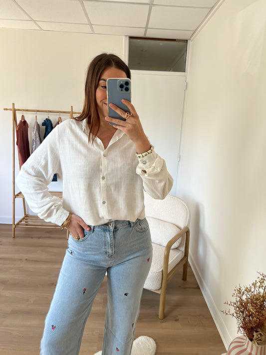 Chemise blanche Lilou