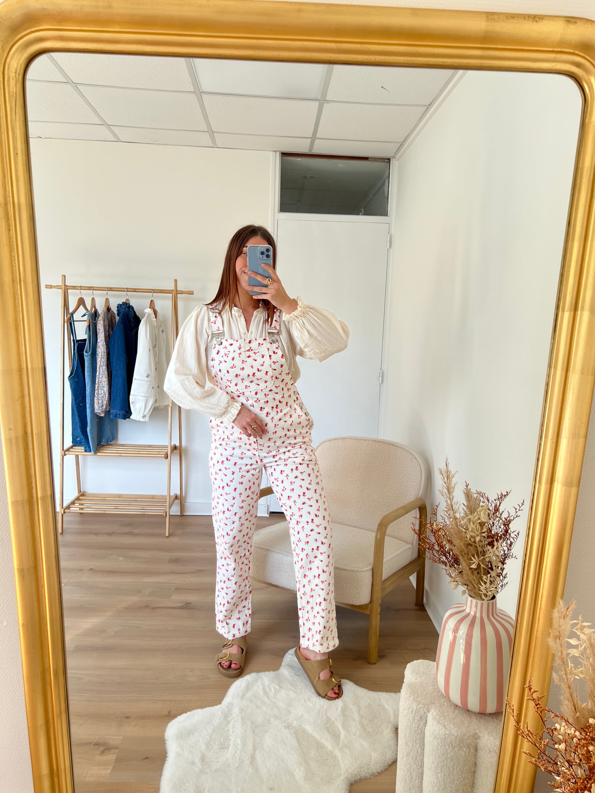 Salopette fleurie Seville