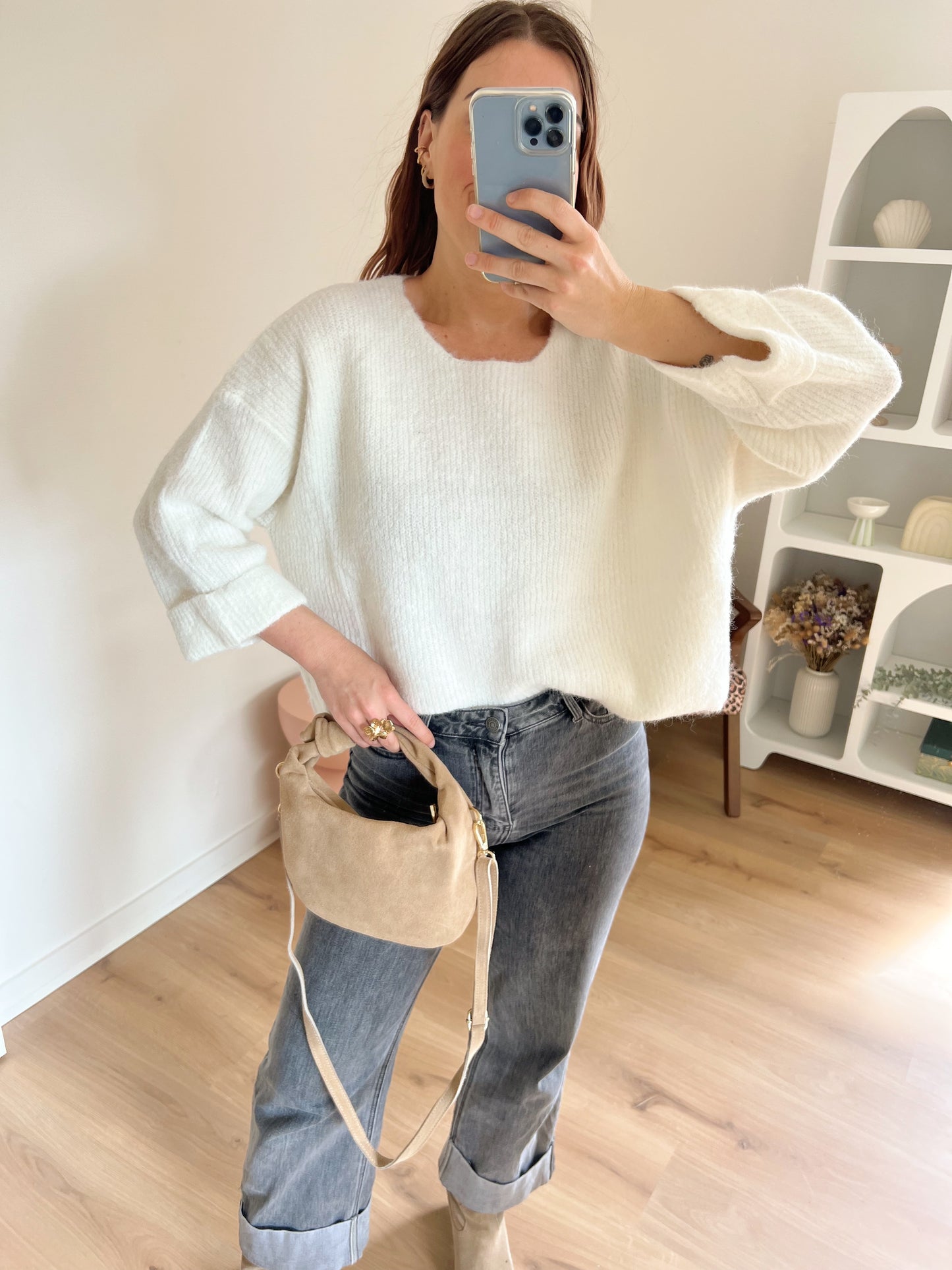 Sac à main Louise beige