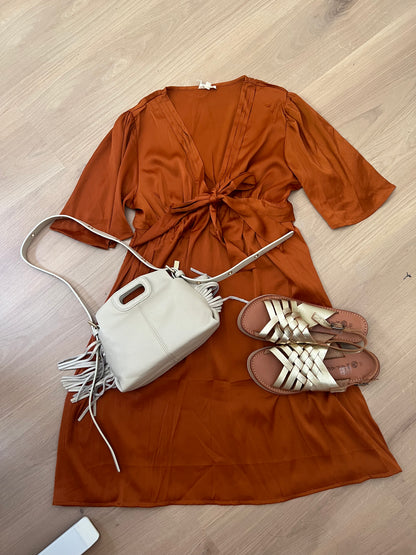 Robe Valentina terracotta