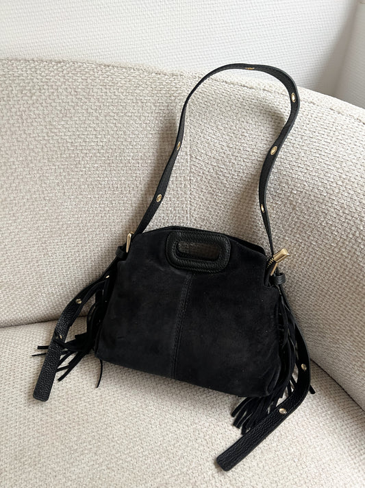 Sac à main en cuir Jodie noir