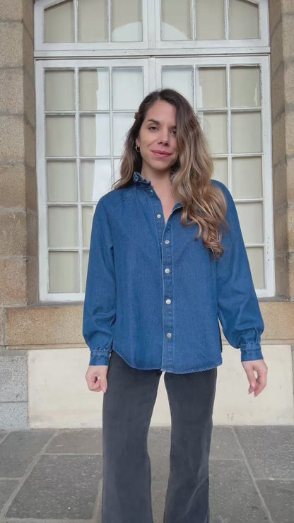 Surchemise en jean Livia