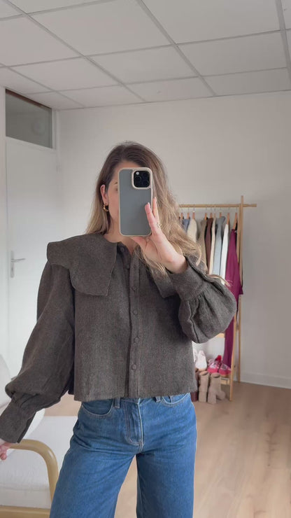 Blouse en laine Castille