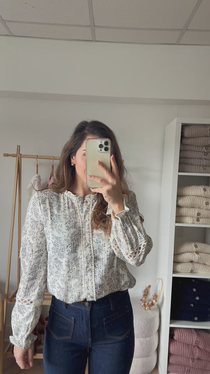 Blouse Emma fleurie