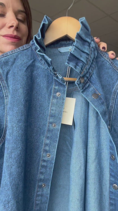 Veste en jean Céleste