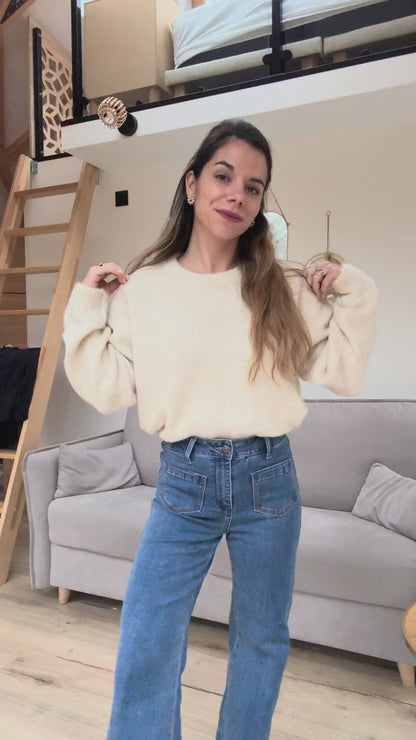 Pull Louise beige
