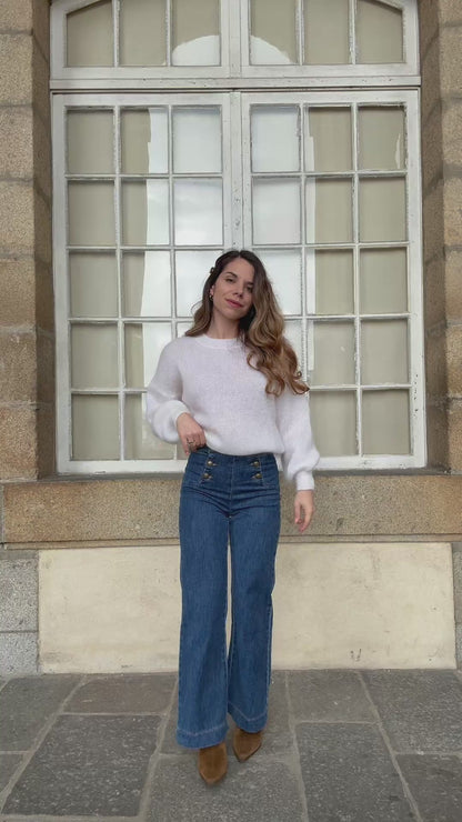 Jean Victorine denim foncé