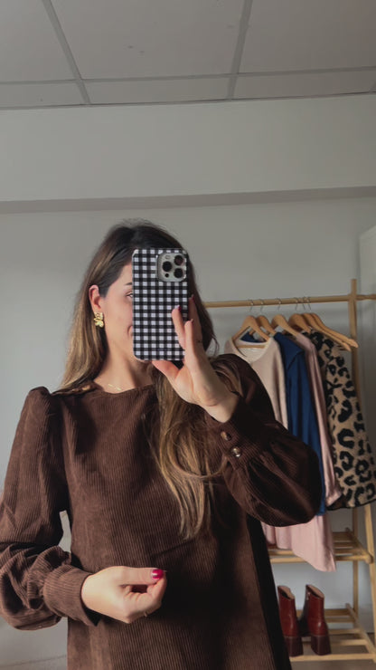 Robe Victoire chocolat