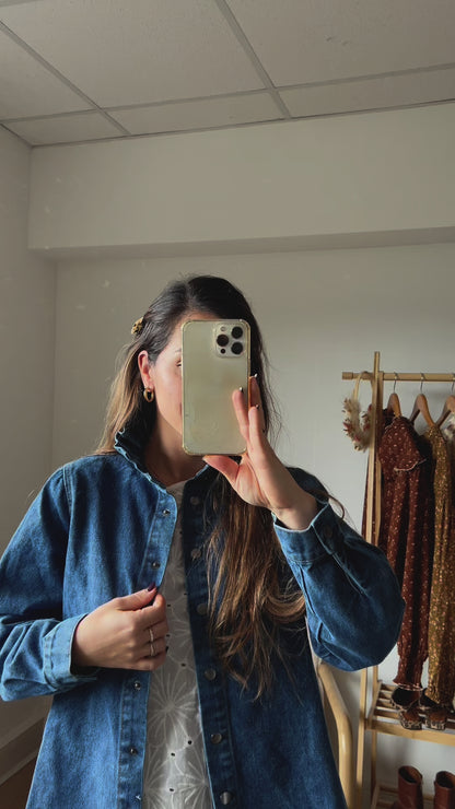 Veste en jean Céleste