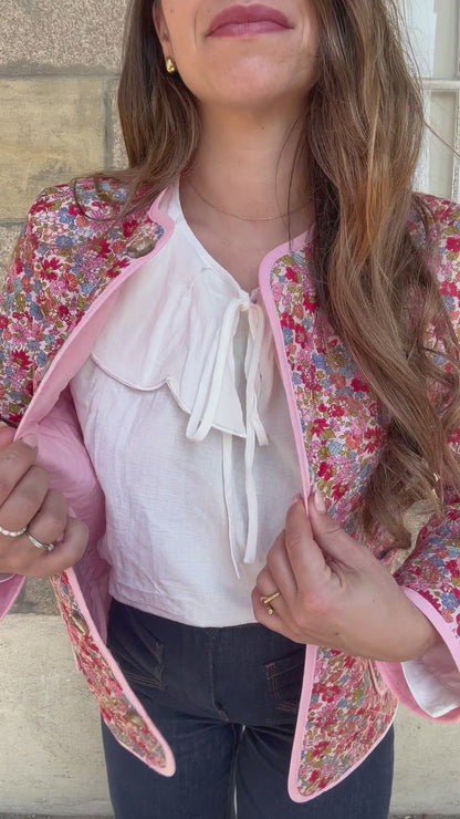 Veste matelassée liberty Vera