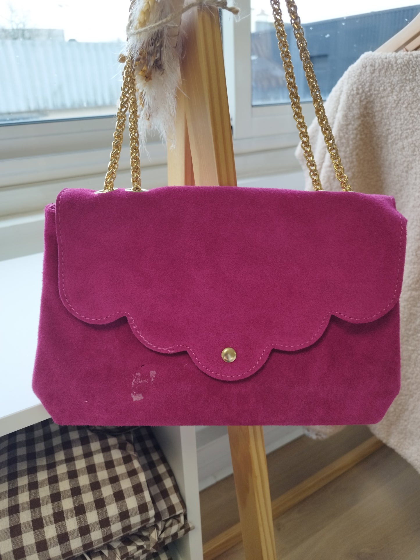 Les imparfaits : Sac à main Léandre fuschia