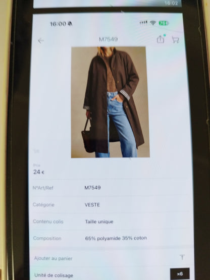 Trench long Victoria
